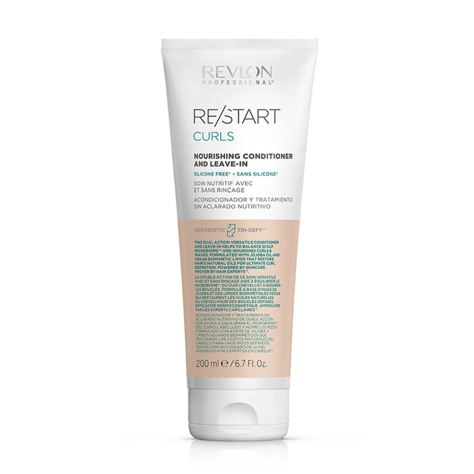 Soin nutritif pour cheveux bouclés avec et sans rinçage Restart Curls