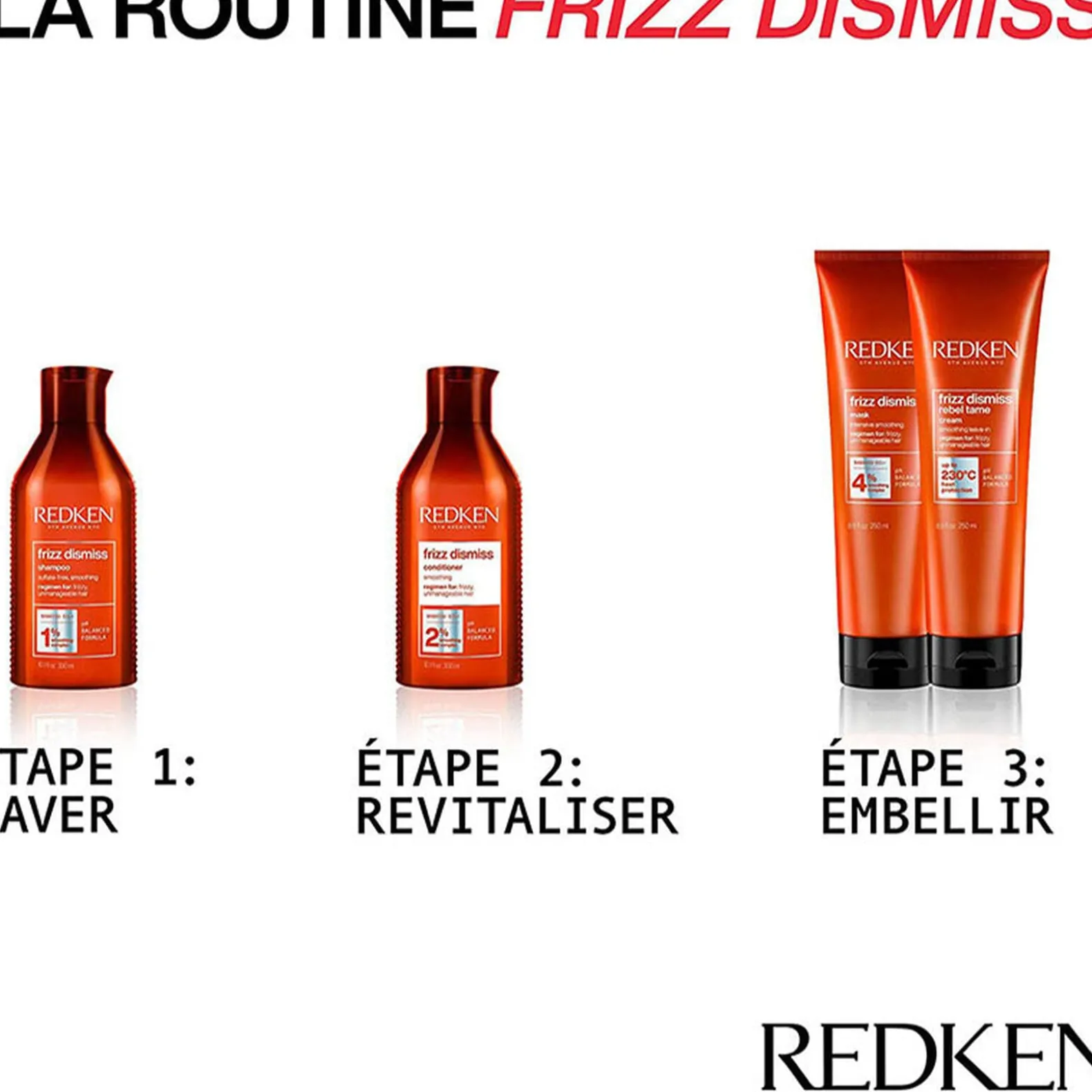 Soin sans rinçage anti-frisottis Rebel Tame Frizz Dismiss