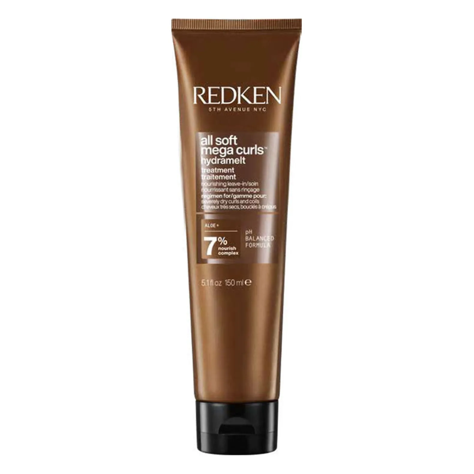 Soin sans rinçage Hydramelt cheveux bouclés à crépus All Soft Mega Curls
