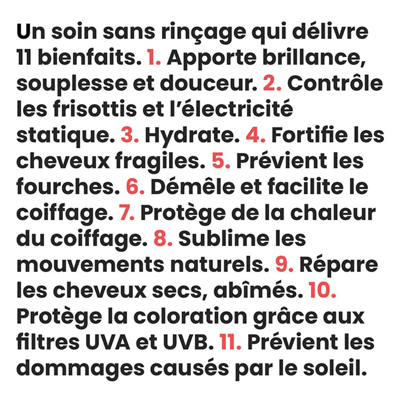 Soin sans rinçage Miracle Spray Hair Treatment