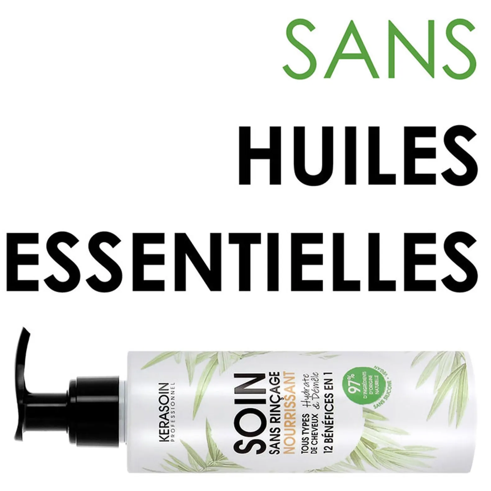 Soin sans rinçage nourrissant 12 en 1 Gamme Nature