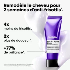 Soin transformatif lissant Keratin Alpha Sleek