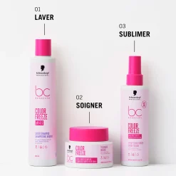 Spray baume cheveux colorés BC Color Freeze 200 ml