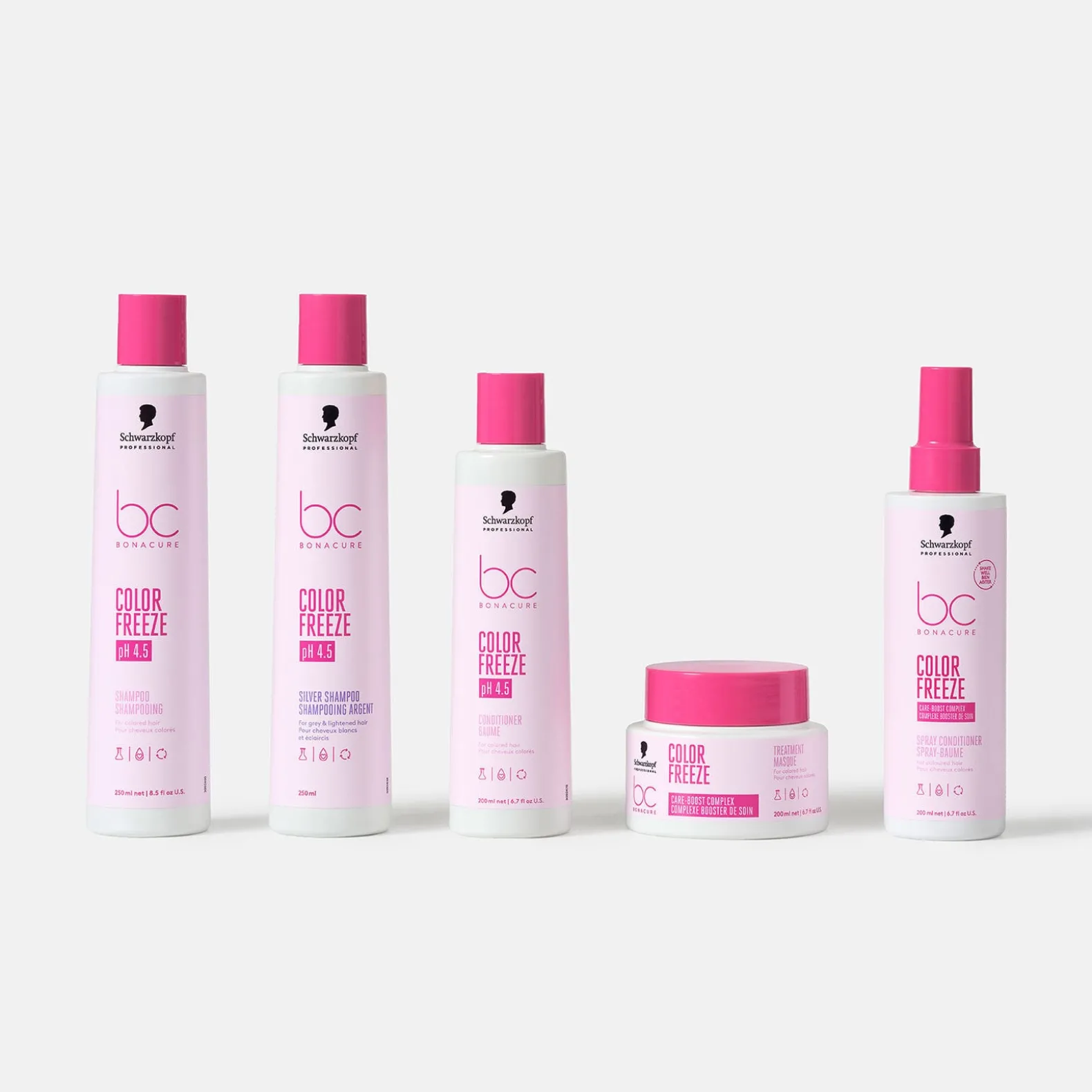 Spray baume cheveux colorés BC Color Freeze 200 ml