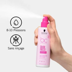 Spray baume cheveux colorés BC Color Freeze 200 ml