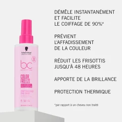 Spray baume cheveux colorés BC Color Freeze 200 ml