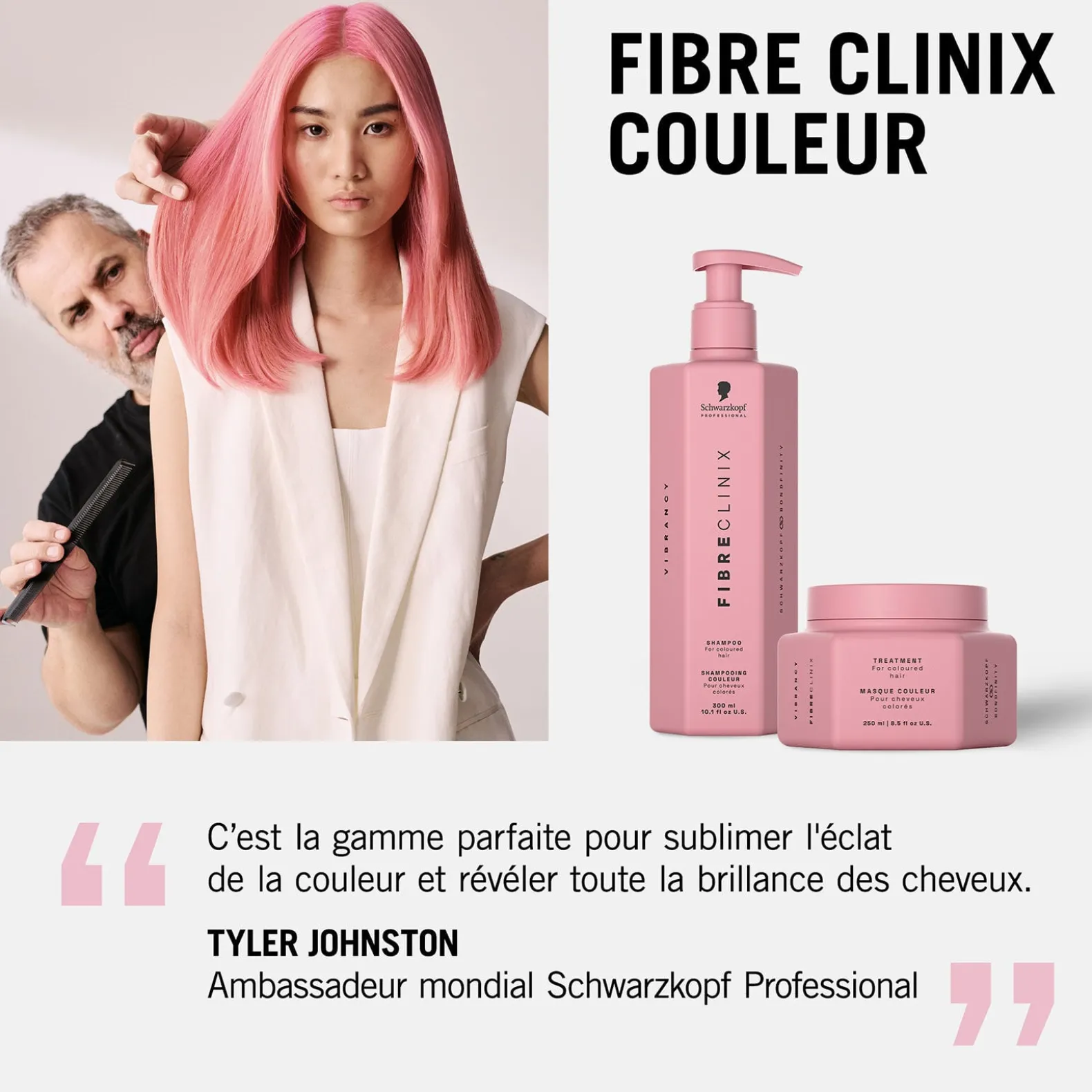 Spray baume couleur Fibre Clinix