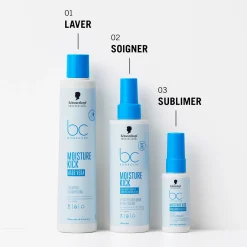 Spray-baume hydratant cheveux normaux à secs BC Moisture Kick 400 ml
