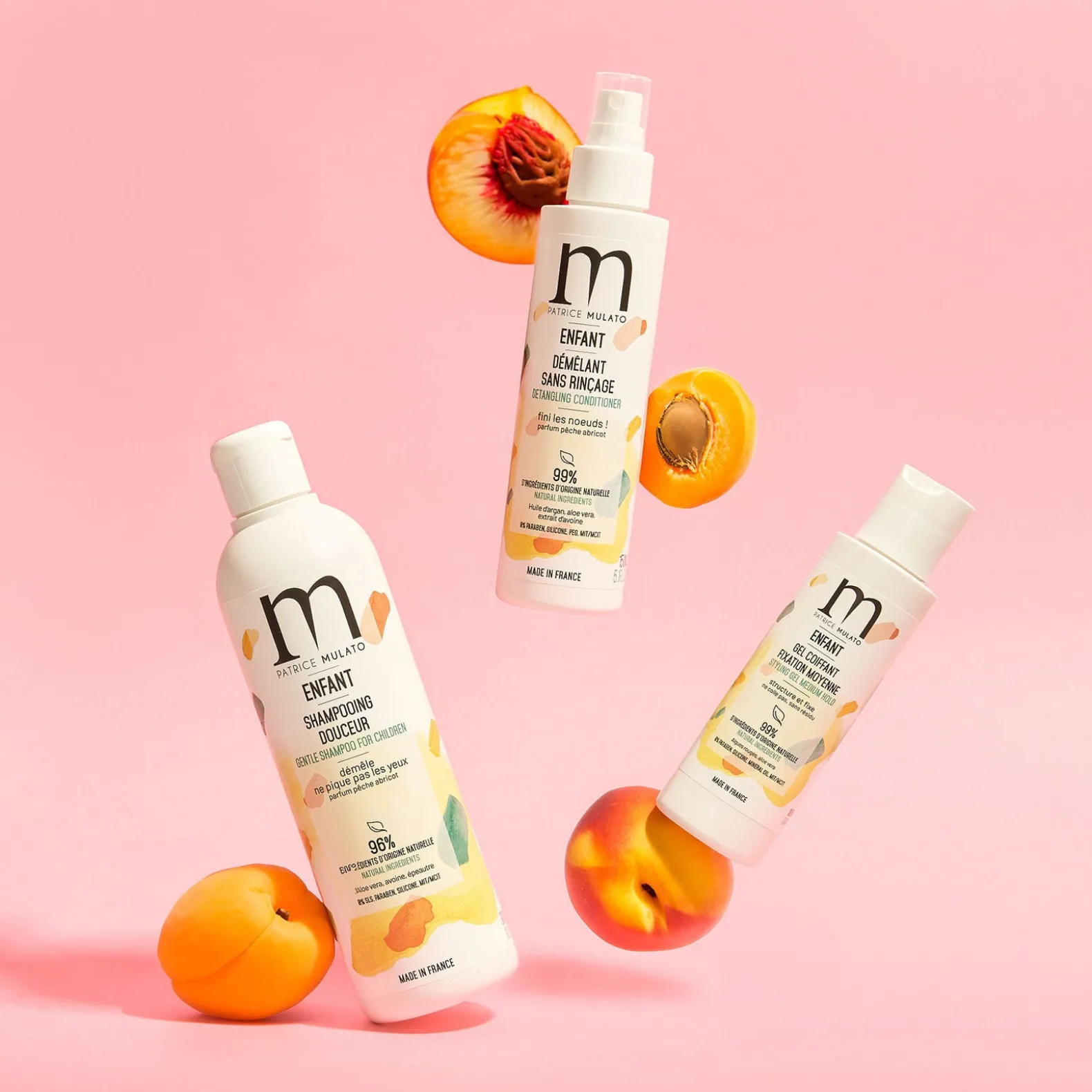 Spray démêlant sans rinçage pour enfant