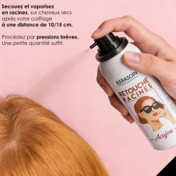Spray retouche racines Acajou