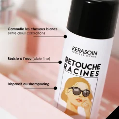 Spray retouche racines Blond Foncé