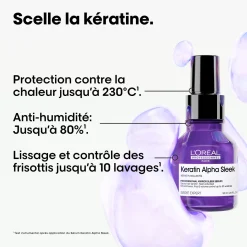 Sérum lisse miroir Keratin Alpha Sleek