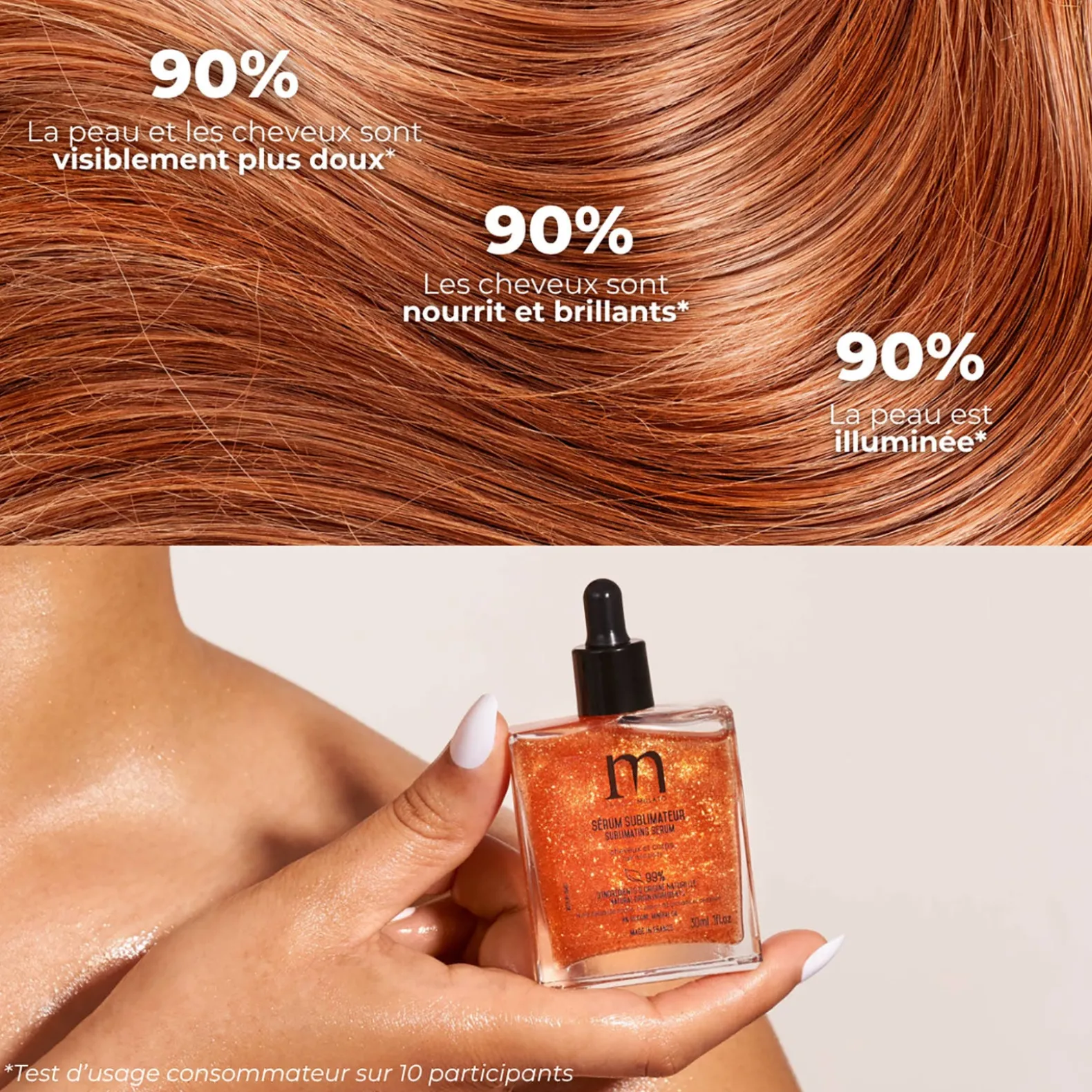 Sérum sublimateur cheveux et corps