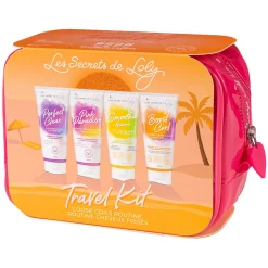 Travel kit routine cheveux frisés