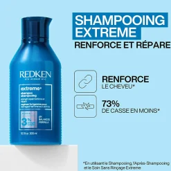 Trio fortifiant pour cheveux cassants Extreme