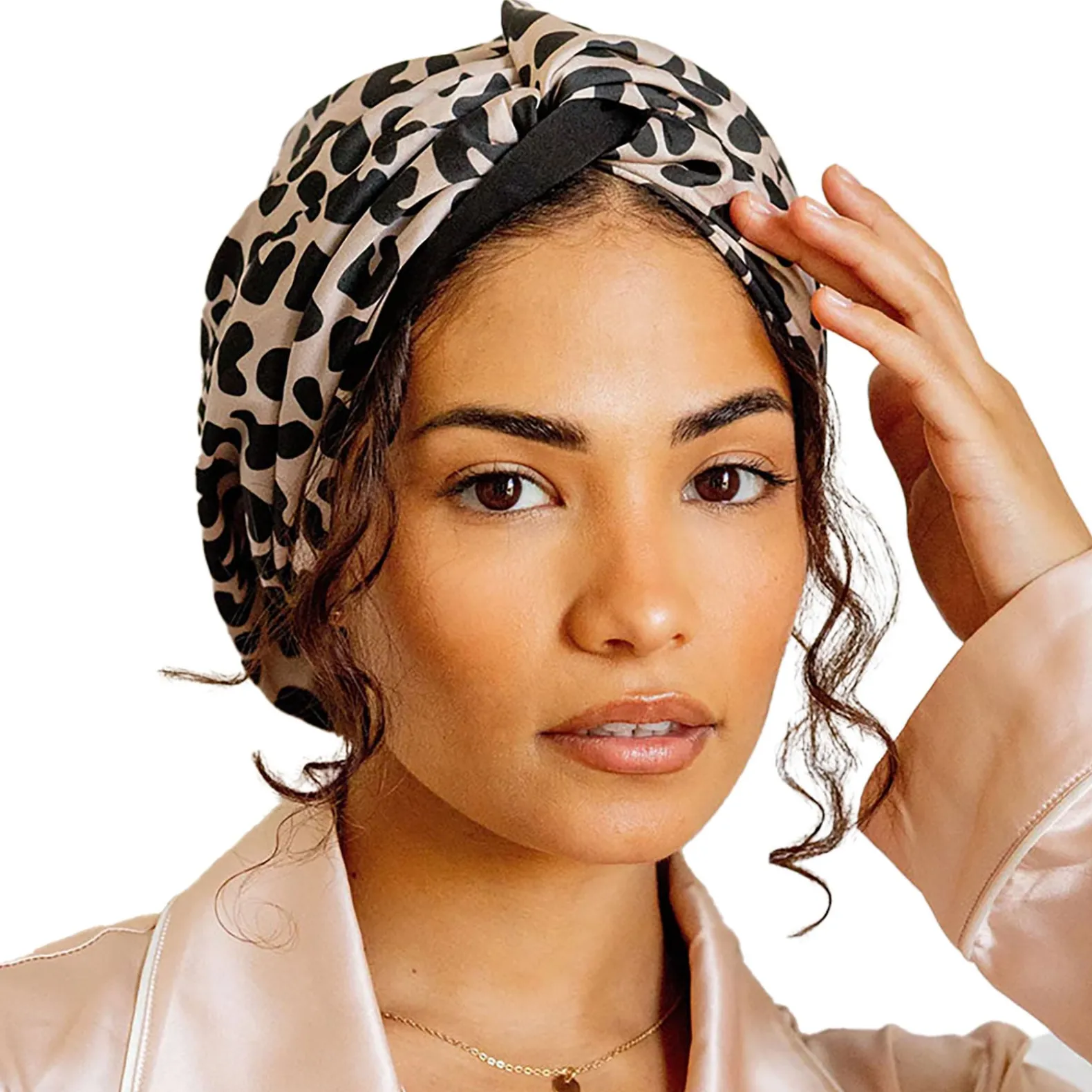 Turban en satin
